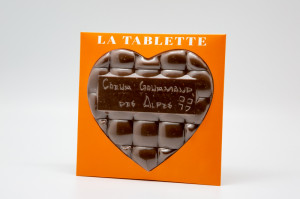 Tablette chocolat lait