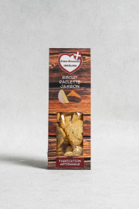 Biscuit raclette jambon fumé